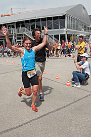 Schnellste Frau 2009: Melanie Hohenester in 01:03:42 (Foto: MartiN Schmitz)